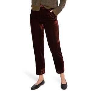 Madewell Velvet Tapered Pants